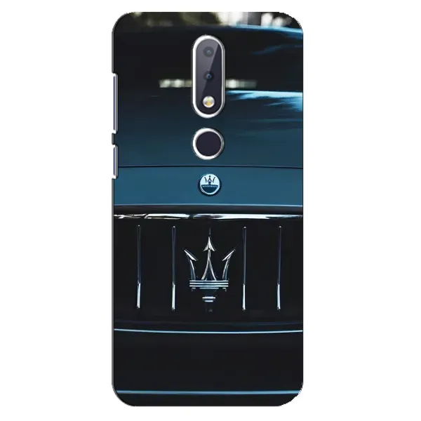 Чехол с рисунком «Maserati auto» для Nokia 6.1 Plus Чехол с рисунком «Maserati auto» для Nokia 6.1 Plus
