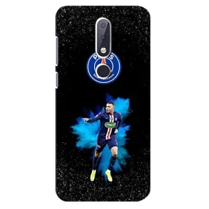 Чохол (TPU) з Футболістом на Nokia 6.1 Plus (Мбаппе ПСЖ)