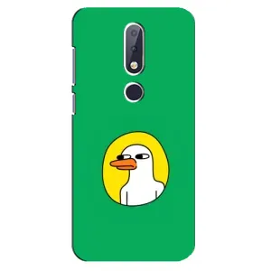Чехол с рисунком «Мем Утка» для Nokia 6.1 Plus