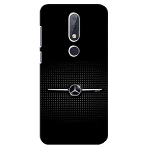 Силіконовий бампер з картинкою машини на Nokia 6.1 Plus (Mercedes)