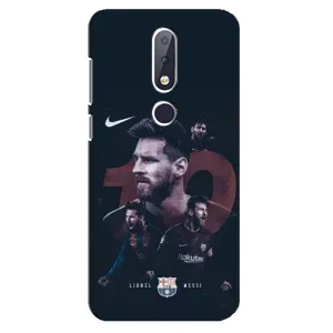 Чохли Лео Мессі Аргентина для Nokia 6.1 Plus (Мессі 10)