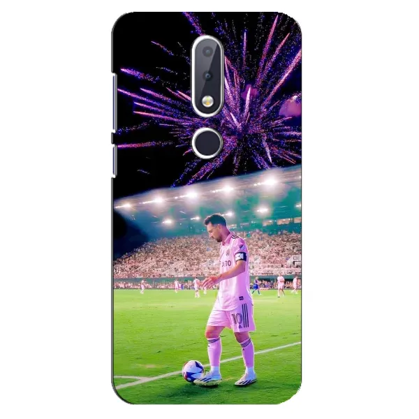 Чехол с рисунком «Месси в Майами» для Nokia 6.1 Plus