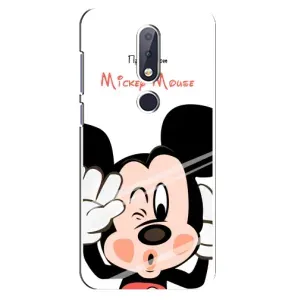 Чехол с рисунком «Mickey Mouse» для Nokia 6.1 Plus