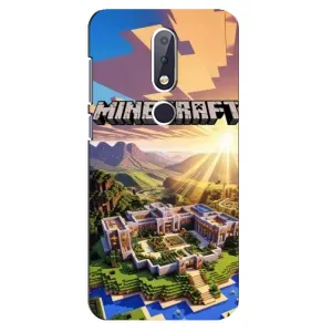 Чохол майнкрафт для Nokia 6.1 Plus (MINECRAFT)