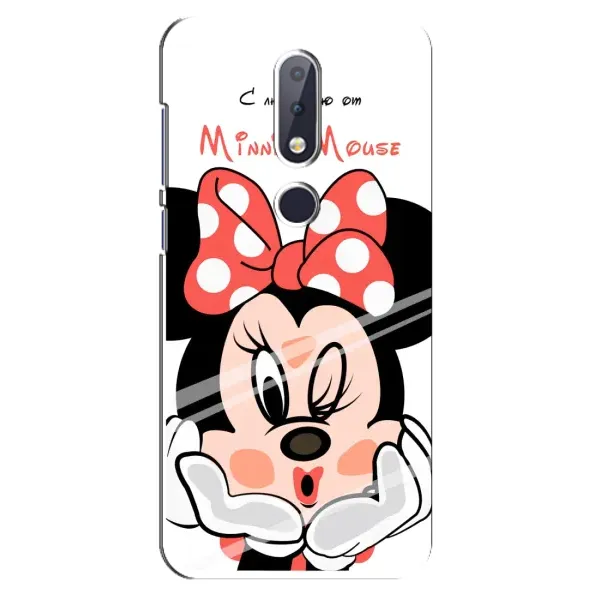 Чехол с рисунком «Minni Mouse» для Nokia 6.1 Plus Чехол с рисунком «Minni Mouse» для Nokia 6.1 Plus