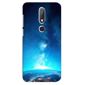 Чехлы КОСМОС для Nokia 6.1 Plus (Млечный путь)