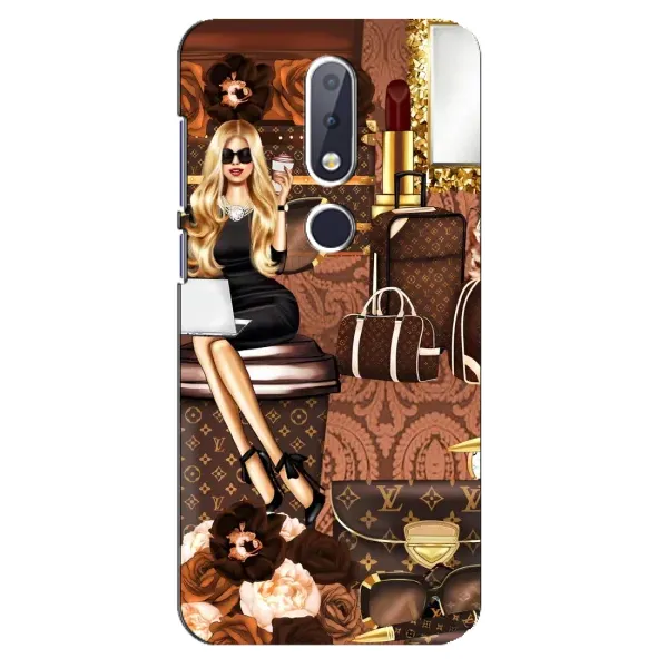 Чехол с рисунком «Мода Луи Виттон» для Nokia 6.1 Plus