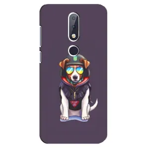 Чехол с принтом Собаки Патрон для Nokia 6.1 Plus (Модный Патрон)