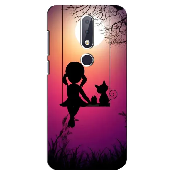 Чохол з малюнком «На гойдалці» для Nokia 6.1 Plus Чохол з малюнком «На гойдалці» для Nokia 6.1 Plus