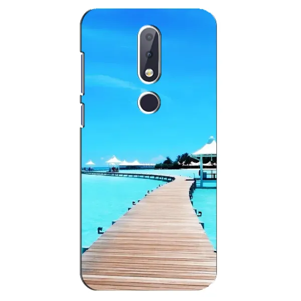 Чехол с рисунком «Набережная» для Nokia 6.1 Plus Чехол с рисунком «Набережная» для Nokia 6.1 Plus