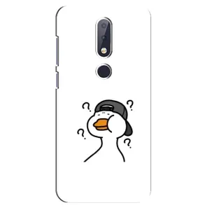 Чехол с рисунком «Непонимание» для Nokia 6.1 Plus