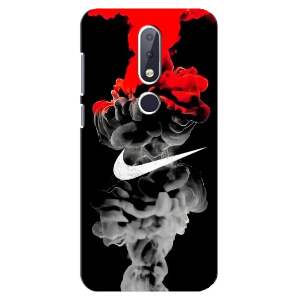 Чехол с рисунком «Nike дым» для Nokia 6.1 Plus Чехол с рисунком «Nike дым» для Nokia 6.1 Plus