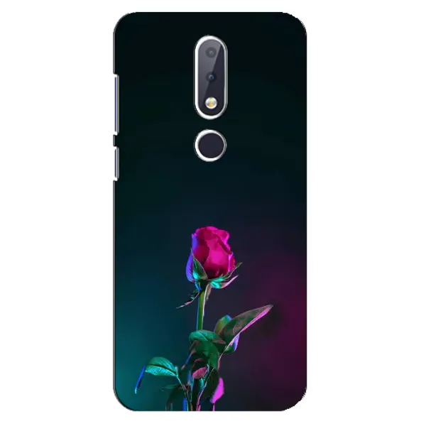 Чехол с рисунком «Ночная роза» для Nokia 6.1 Plus Чехол с рисунком «Ночная роза» для Nokia 6.1 Plus