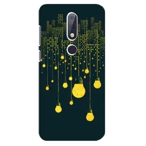 Силіконові Чохли Коханій людині для Nokia 6.1 Plus (Нічне місто)
