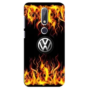 Чохол "Фольксваген" для Nokia 6.1 Plus (Вогняний Лого)