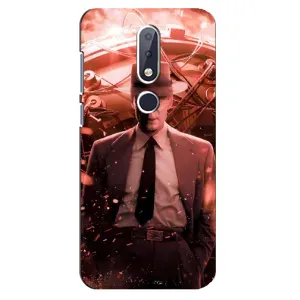 Чехол Оппенгеймер / Oppenheimer на Nokia 6.1 Plus (Оппенгеймер)