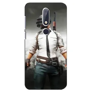 Чохол з картинкою "Герой Pubg" на Nokia 6.1 Plus (Пабг)