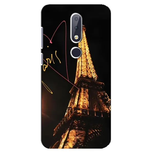 Чехол с рисунком «Paris» для Nokia 6.1 Plus Чехол с рисунком «Paris» для Nokia 6.1 Plus