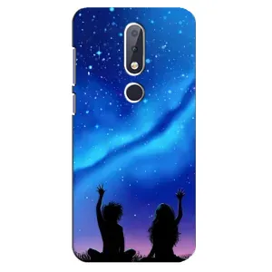 Силіконові Чохли Коханій людині для Nokia 6.1 Plus (Парочка)