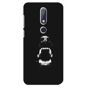 Чохол ДОБЕРМАН  для Nokia 6.1 Plus (Пасть добермана)