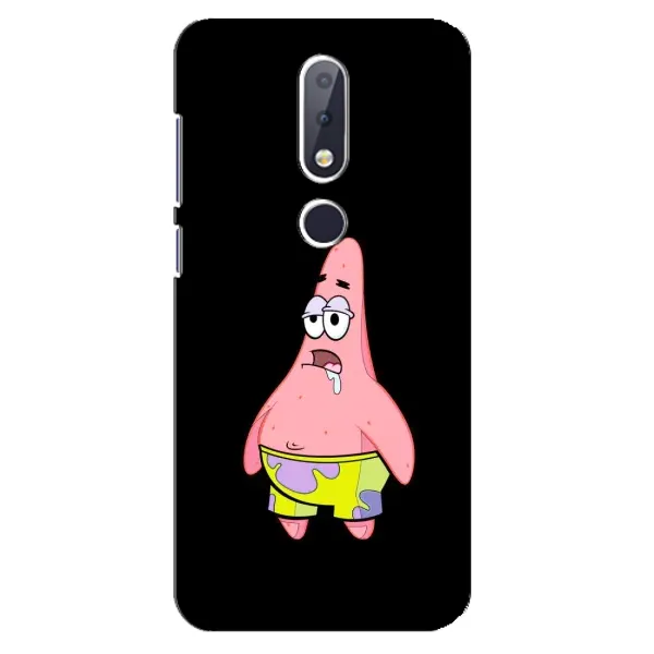 Чехол с рисунком «Патрик завис» для Nokia 6.1 Plus
