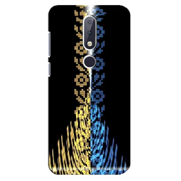 Чехол с рисунком «Патриотическая вышиванка» для Nokia 6.1 Plus Чехол с рисунком «Патриотическая вышиванка» для Nokia 6.1 Plus