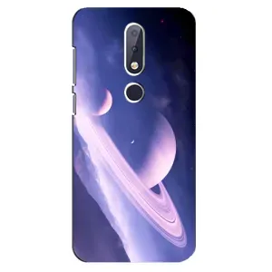 Чехлы КОСМОС для Nokia 6.1 Plus (Планета в космосе)