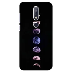 Чехол (ТПУ) с планетами на Nokia 6.1 Plus (Плнеты)