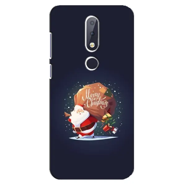 Чехол с рисунком «Подарки от Санты» для Nokia 6.1 Plus Чехол с рисунком «Подарки от Санты» для Nokia 6.1 Plus