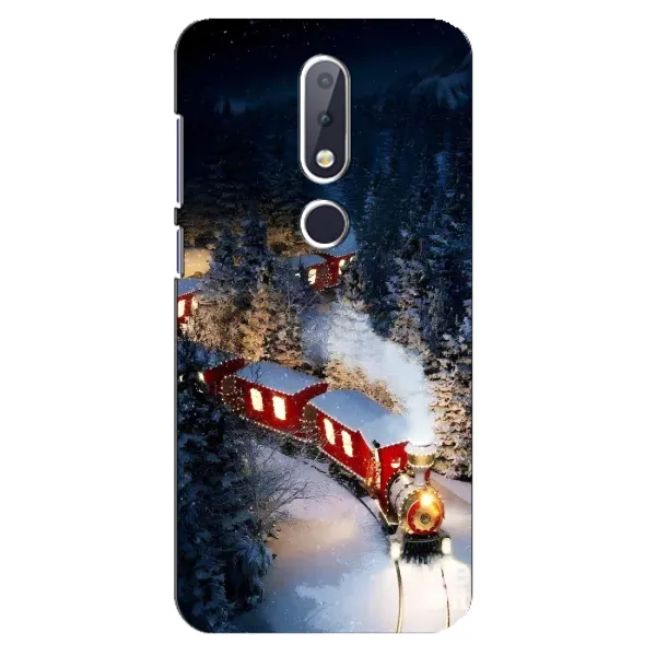 Чехол с рисунком «Поезд» для Nokia 6.1 Plus Чехол с рисунком «Поезд» для Nokia 6.1 Plus