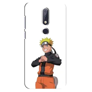 Чехлы с принтом Наруто на Nokia 6.1 Plus (Радосный Наруто)