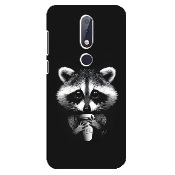Чехол с рисунком «С кофем» для Nokia 6.1 Plus Чехол с рисунком «С кофем» для Nokia 6.1 Plus