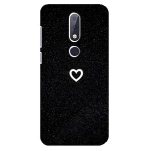 Чохли з тематикою "Маленькі Сердчеки" на Nokia 6.1 Plus (Серце)