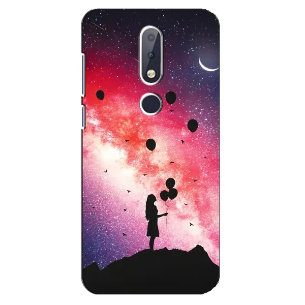 Чохол з малюнком «Кулі в небі» для Nokia 6.1 Plus Чохол з малюнком «Кулі в небі» для Nokia 6.1 Plus