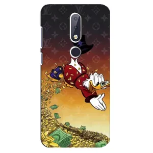 Силіконовий чохол для Nokia 6.1 Plus (Скрудж Луі Віттон)