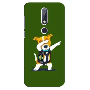 Чехол с принтом Собаки Патрон для Nokia 6.1 Plus (Собака Патрон)