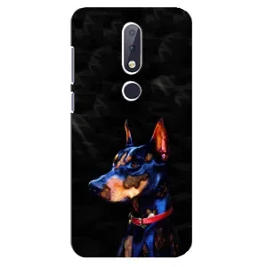 Бампер для Nokia 6.1 Plus з картинкою "Песики" (Собака Мопсік)