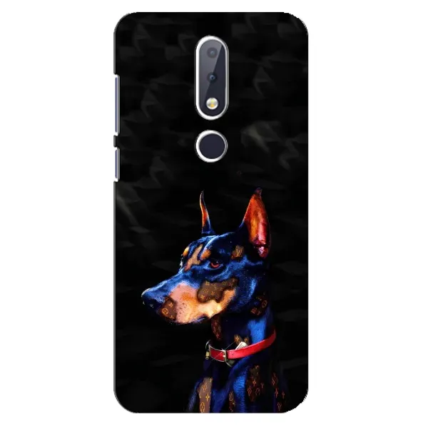 Чехол с рисунком «Собака Мопс» для Nokia 6.1 Plus Чехол с рисунком «Собака Мопс» для Nokia 6.1 Plus