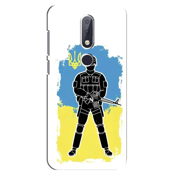 Чехол с рисунком «Солдат Украины» для Nokia 6.1 Plus Чехол с рисунком «Солдат Украины» для Nokia 6.1 Plus