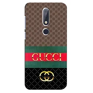 Чохли бренд ГУЧЧІ для Nokia 6.1 Plus (Стиль GUCCI)