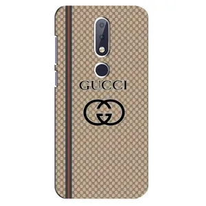Чохли бренд ГУЧЧІ для Nokia 6.1 Plus (Стиль Гуччі)