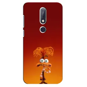 Чохол Головоломка для Nokia 6.1 Plus - (AlphaPrint) (Тривожність)