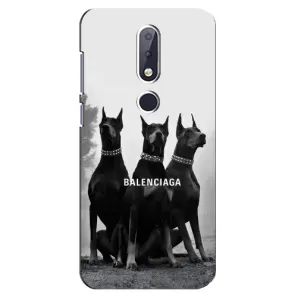 Чохол ДОБЕРМАН  для Nokia 6.1 Plus (Три добермана)