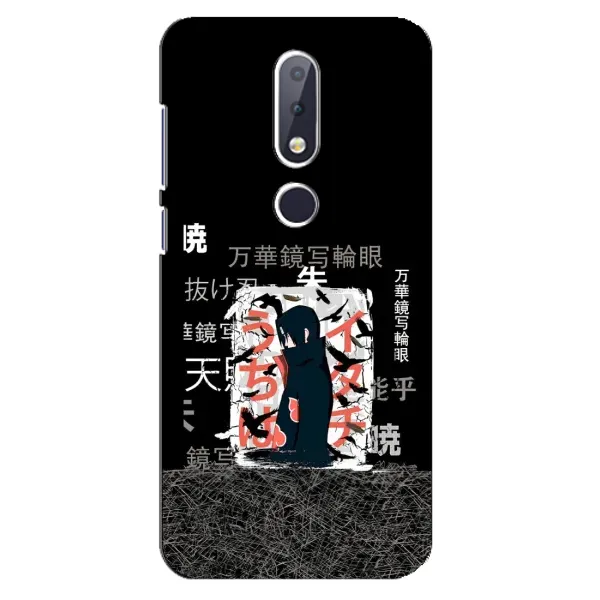 Чехол с рисунком «УчихаИтачи» для Nokia 6.1 Plus Чехол с рисунком «УчихаИтачи» для Nokia 6.1 Plus