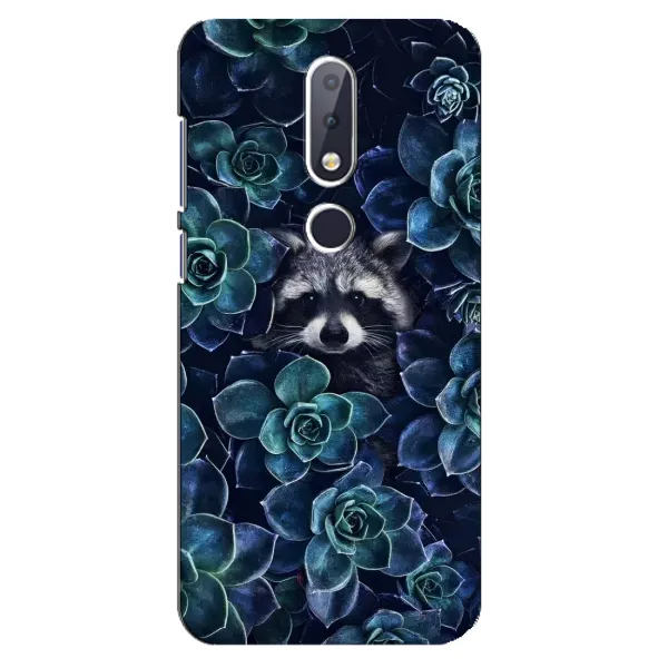 Чехол с рисунком «В цветах» для Nokia 6.1 Plus Чехол с рисунком «В цветах» для Nokia 6.1 Plus