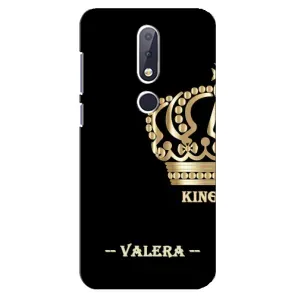 Чехлы с мужскими именами для Nokia 6.1 Plus (VALERA)