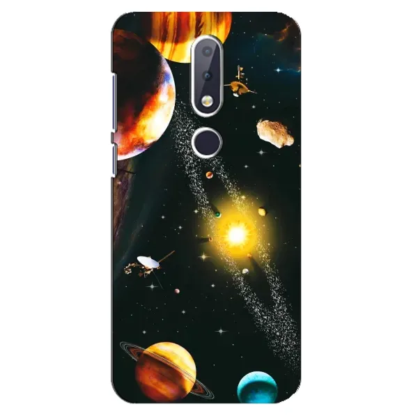 Чехол с рисунком «Вид с космоса» для Nokia 6.1 Plus Чехол с рисунком «Вид с космоса» для Nokia 6.1 Plus
