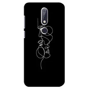 Силіконові Чохли Коханій людині для Nokia 6.1 Plus (Закохана пара)