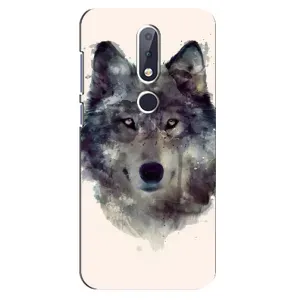 Чохол з малюнком «Вовк» для Nokia 6.1 Plus