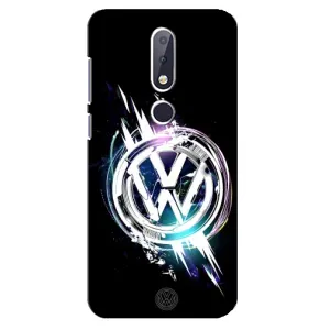 Чохол "Фольксваген" для Nokia 6.1 Plus (Volkswagen на чорному)